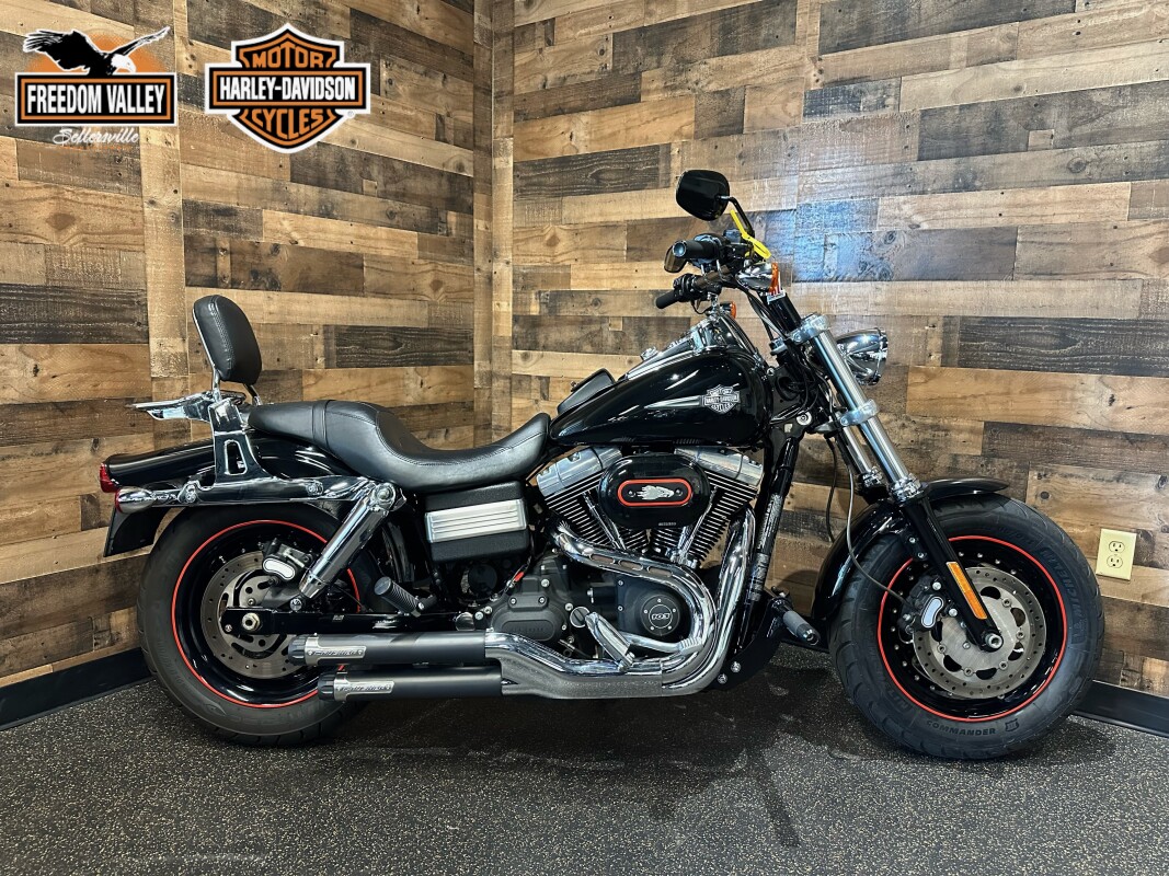 2012 Harley-Davidson Fat Bob Vivid Black FXDF