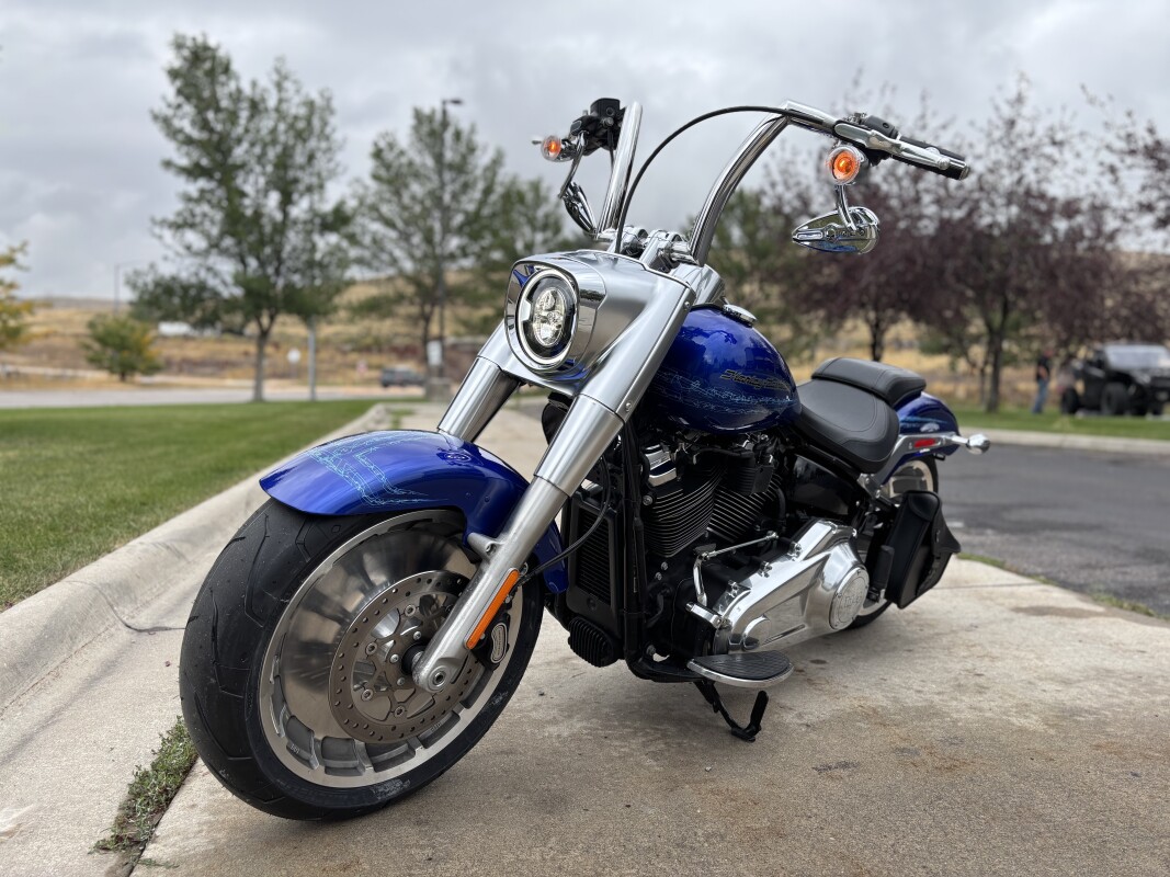 2019 Harley-Davidson Fat Boy 114 Blue Max - Photo 5