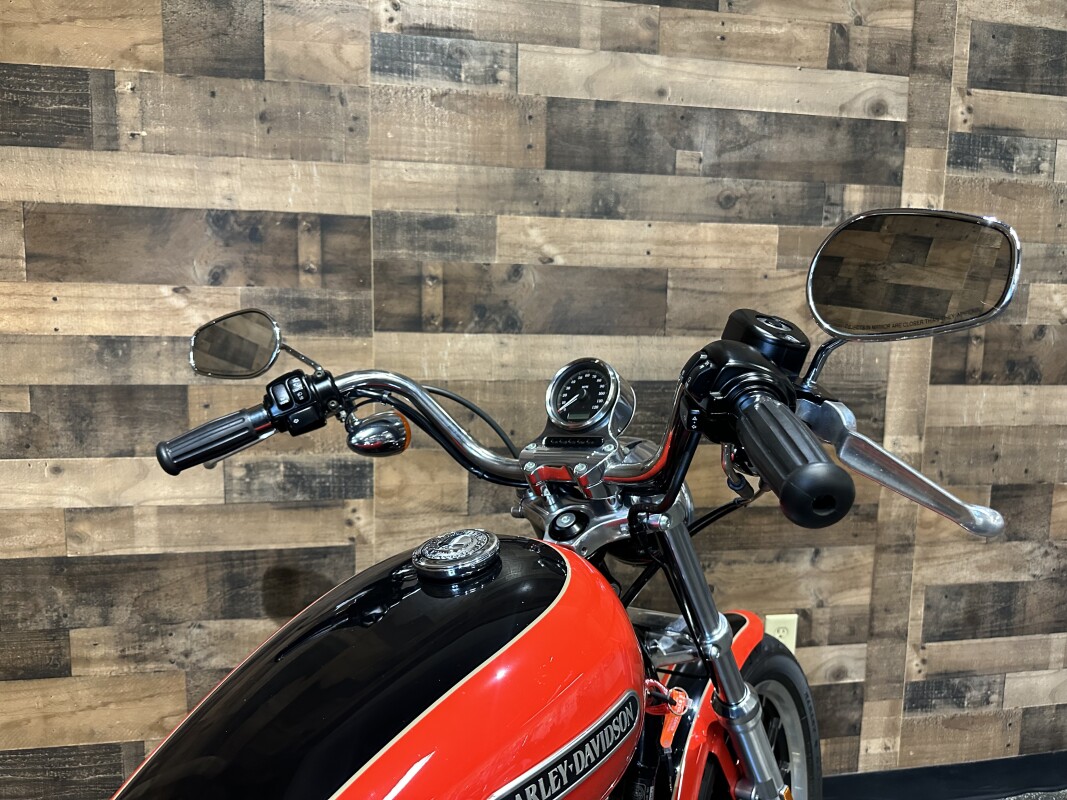 2010 Harley-Davidson Sportster 1200 Low Scarlet Red/Vivid Black XL1200L - Photo 5