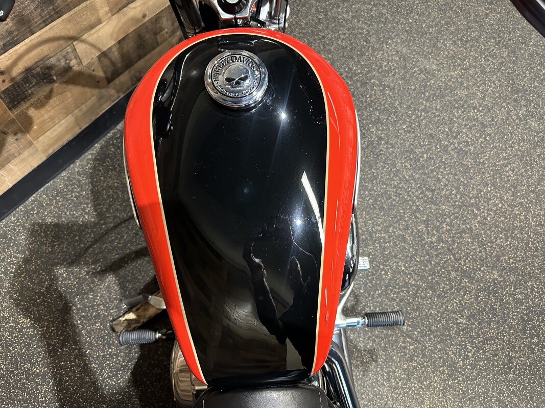 2010 Harley-Davidson Sportster 1200 Low Scarlet Red/Vivid Black XL1200L - Photo 6