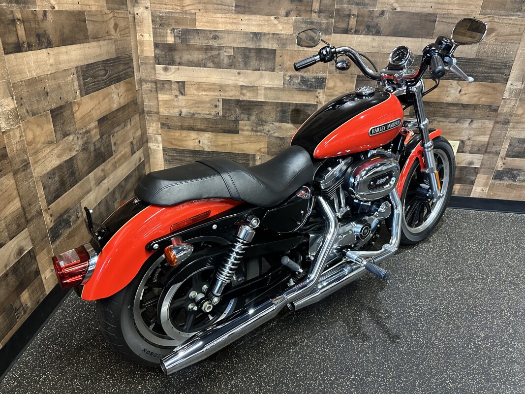 2010 Harley-Davidson Sportster 1200 Low Scarlet Red/Vivid Black XL1200L - Photo 2