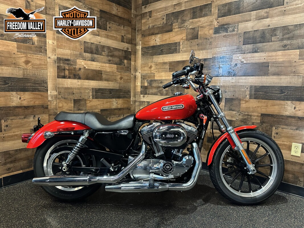 2010 Harley-Davidson Sportster 1200 Low Scarlet Red/Vivid Black XL1200L