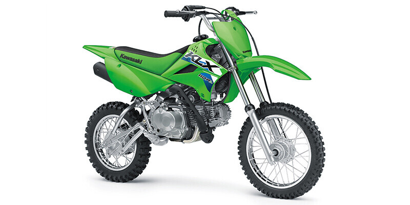 2026 Kawasaki KLX110R L Lime Green