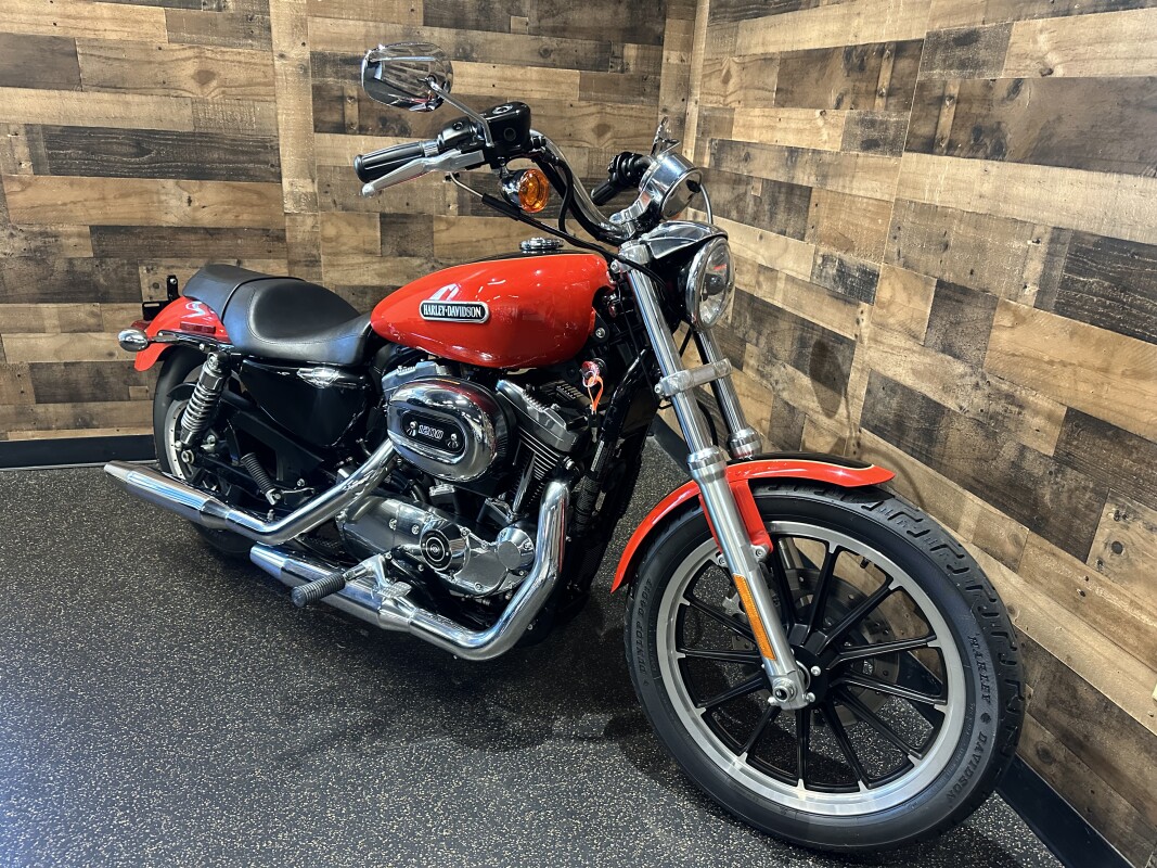 2010 Harley-Davidson Sportster 1200 Low Scarlet Red/Vivid Black XL1200L - Photo 3