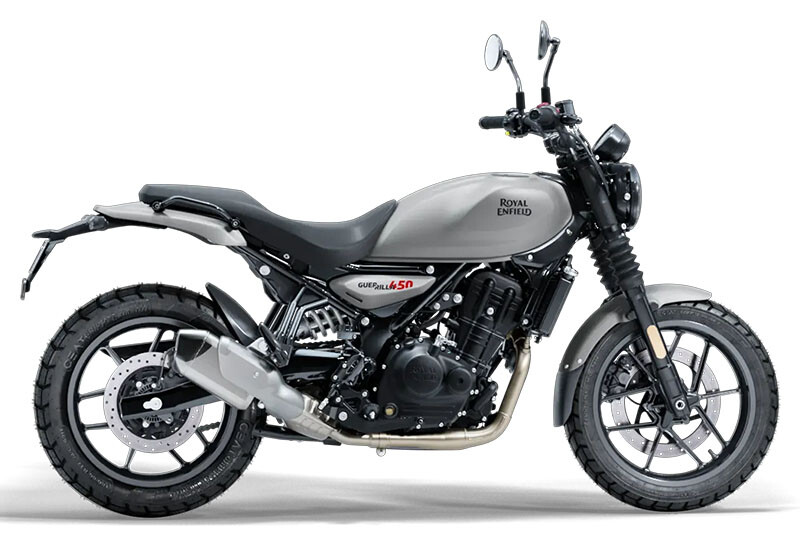 2026 Royal Enfield Guerilla 450 Smoke Silver