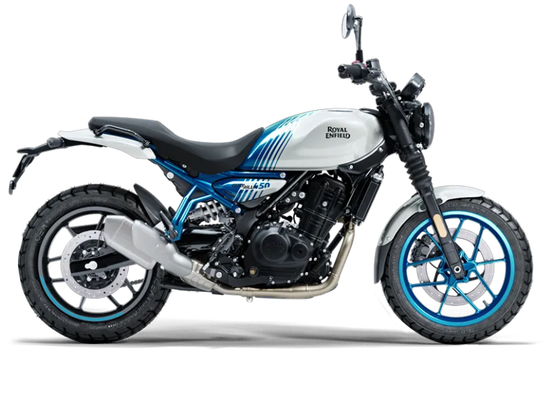 2026 Royal Enfield Guerilla 450 - Brava Blue