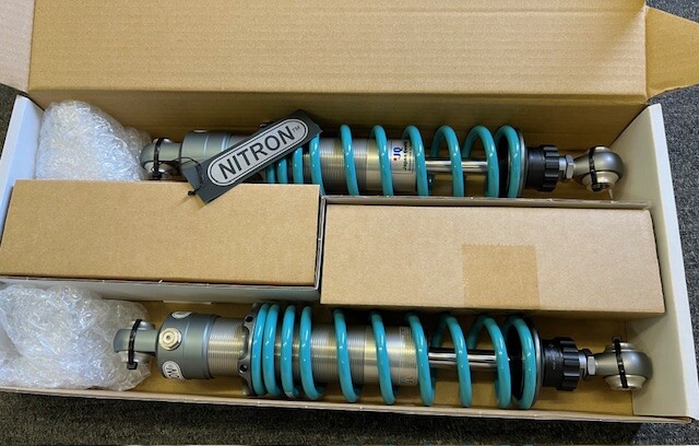 中古　ハーレーダビッドソン NITRON　ナイトロン　リアショック　スポーツスター　298mm ナイトロン NITRON リアサスペンション R3シリーズ 11年-15年 XL1200X