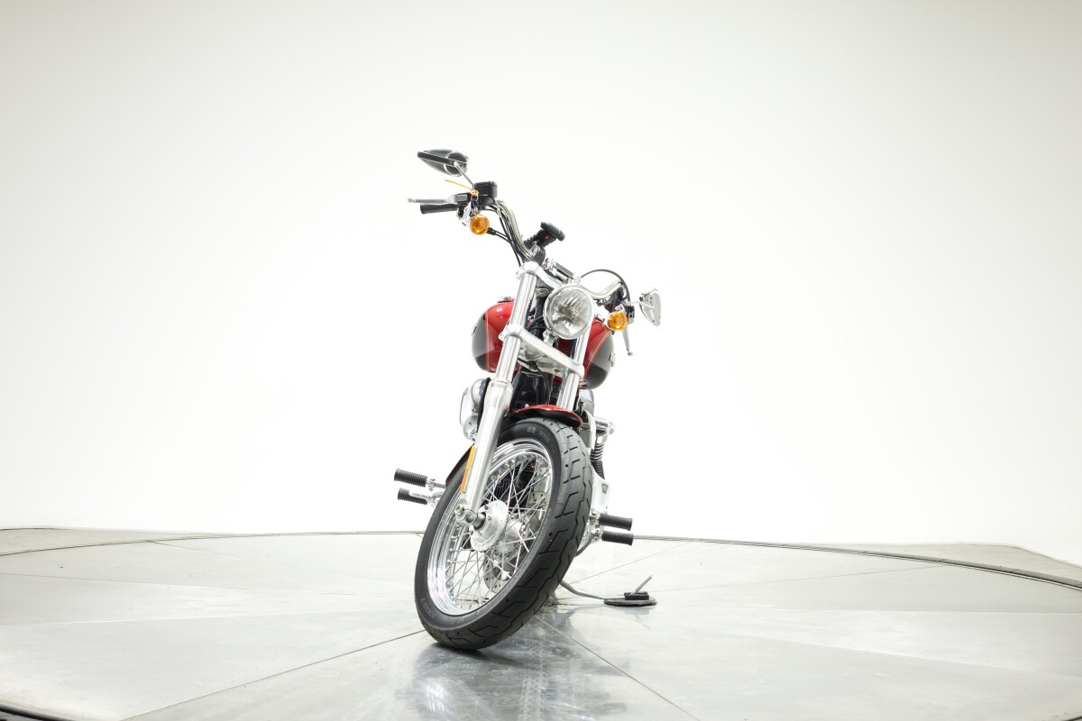 2012 Harley-Davidson FXDC Dyna Super Glide Custom in Ember Red Sunglo/Merlot Sunglo with 12547 miles - Photo 6