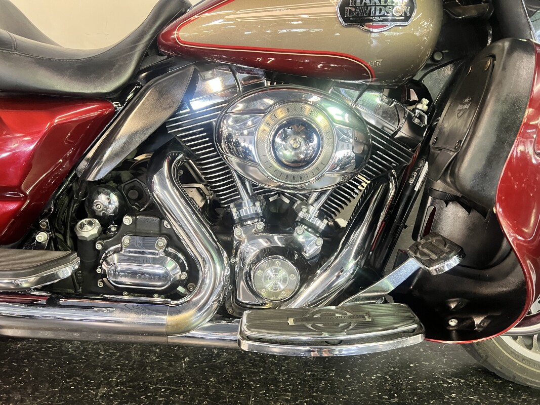 2009 Harley-Davidson Electra Glide Ultra Classic Red Hot Sunglo/Smokey Gold - Photo 4