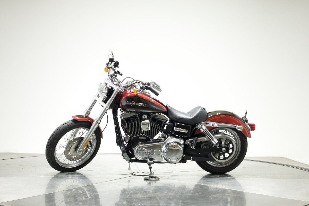 2012 Harley-Davidson FXDC Dyna Super Glide Custom in Ember Red Sunglo/Merlot Sunglo with 12547 miles - Photo 10