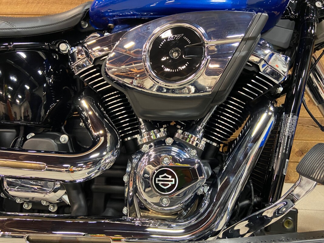 2025 Harley-Davidson Fat Boy Blue Burst FLFB - Photo 3