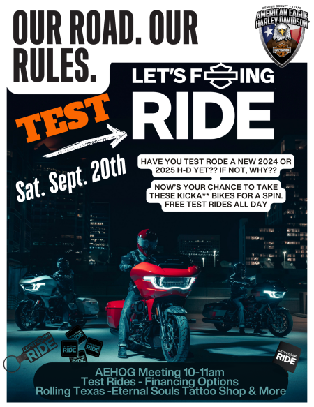 Let's F'ing TEST Ride