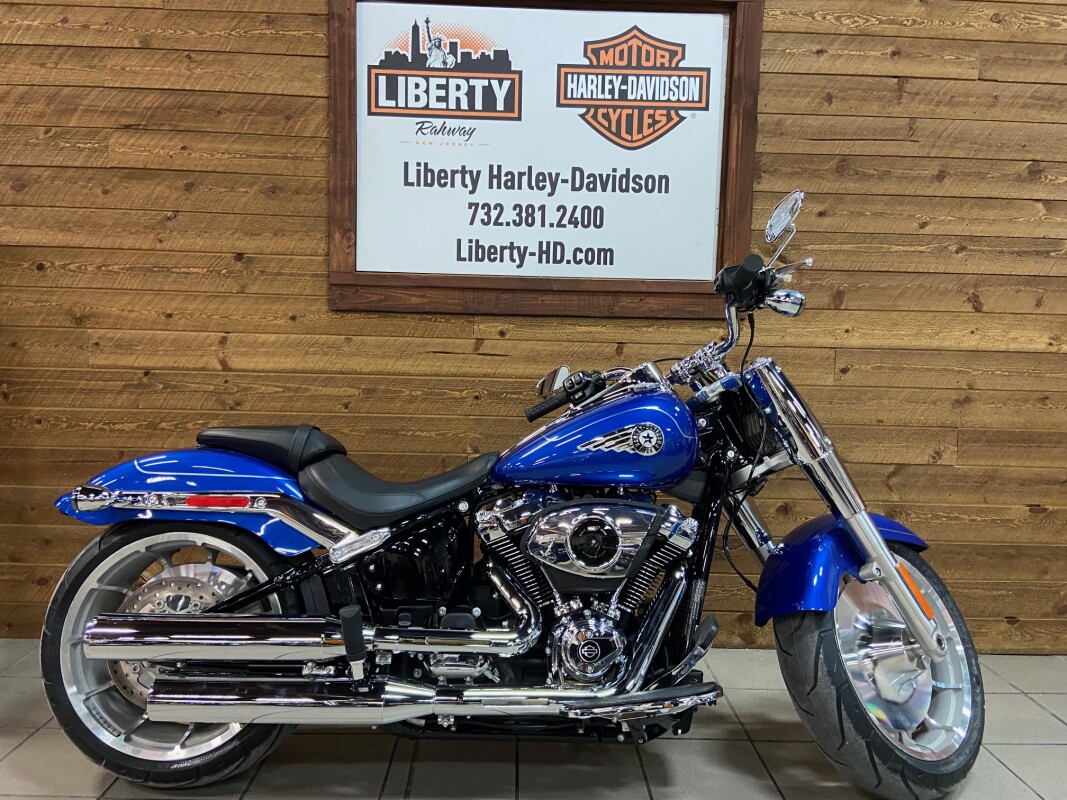 2025 Harley-Davidson® Fat Boy® Blue Burst FLFB | Freedom Valley