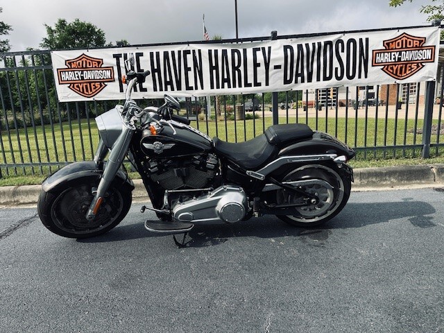 2020 Harley-Davidson Fat Boy 114 River Rock Gray/Vivid Black