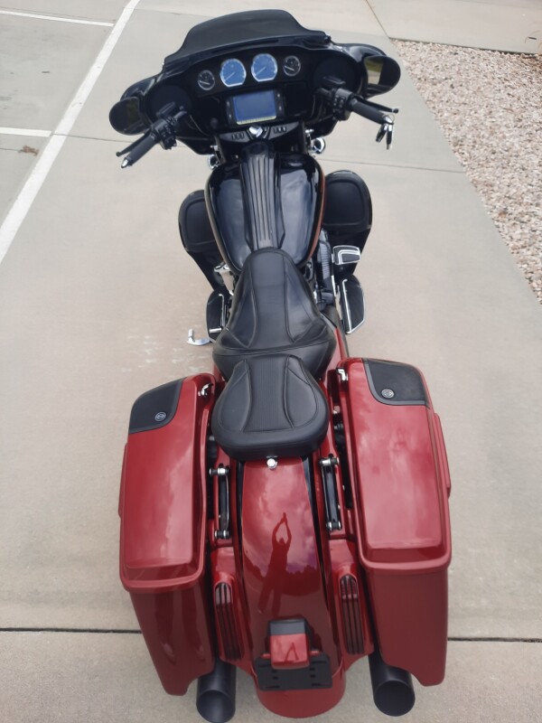 2017 Harley-Davidson CVO Street Glide Starfire Black/Atomic Red with Contrast Chrome Aggressor Wh - Photo 9