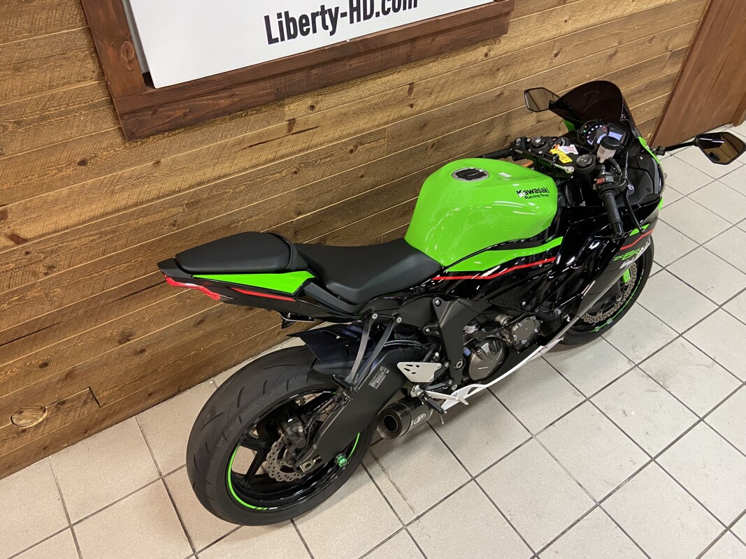 2022 Kawasaki Ninja ZX-6R ABS KRT Edition Lime Green/Ebony/Pearl Blizzard White - Photo 7