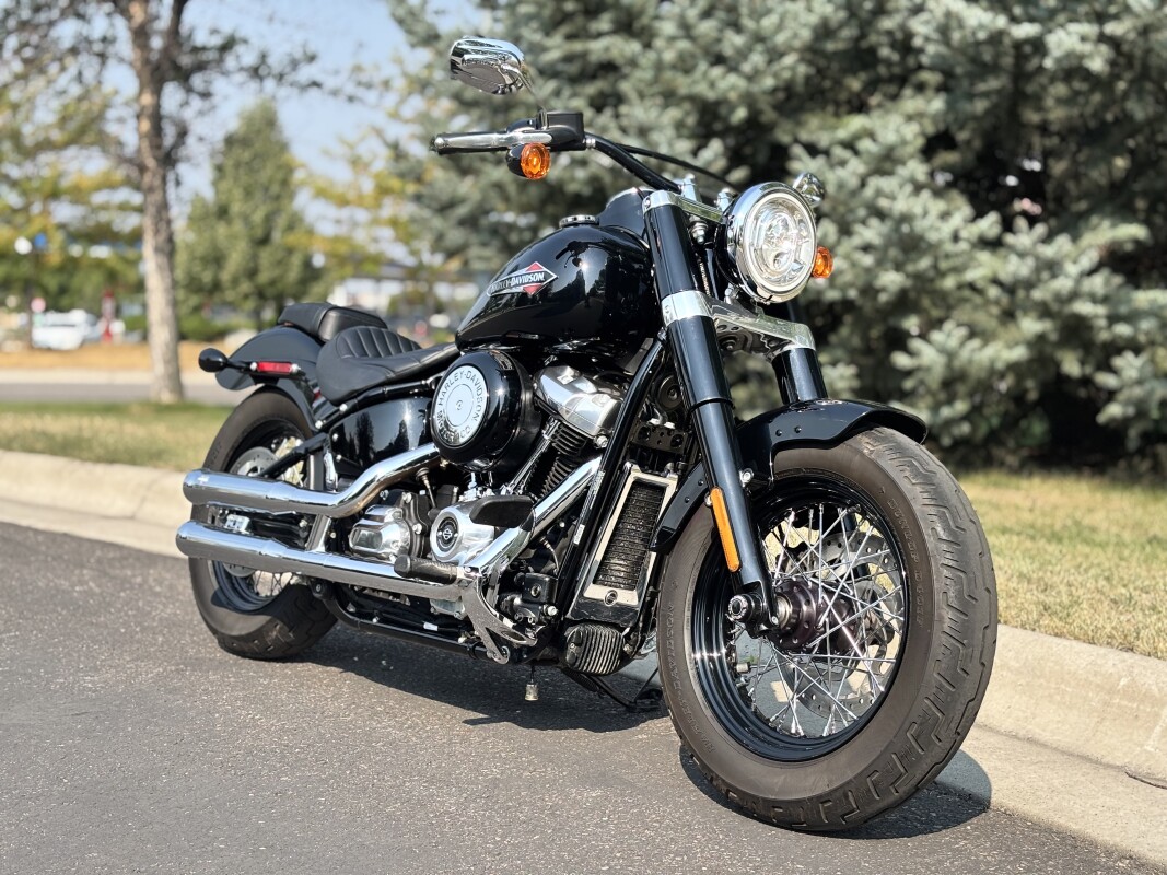2019 Harley-Davidson Softail Slim Vivid Black - Photo 2