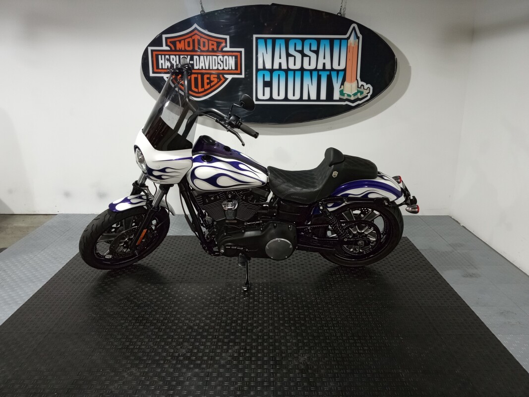 2016 Harley-Davidson Street Bob - White Flake w/ Purple Flames - Photo 3