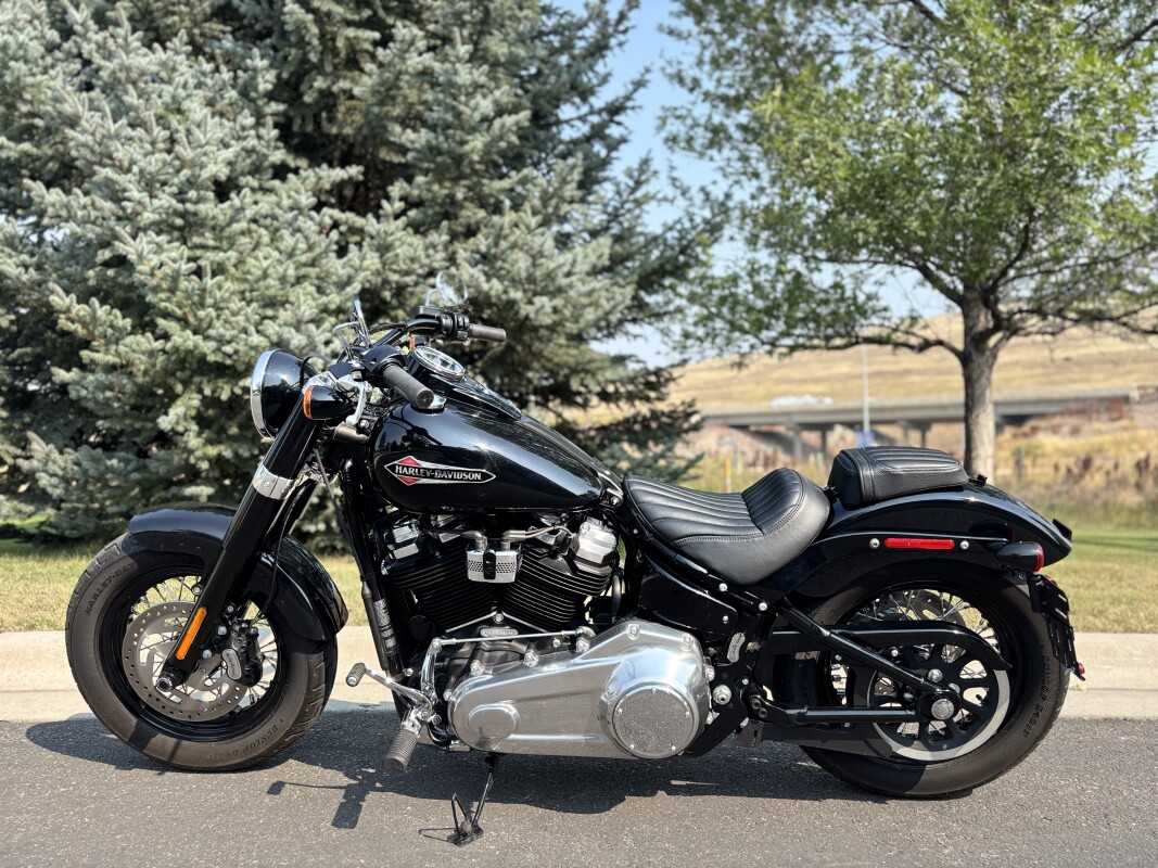 2019 Harley-Davidson Softail Slim Vivid Black - Photo 4
