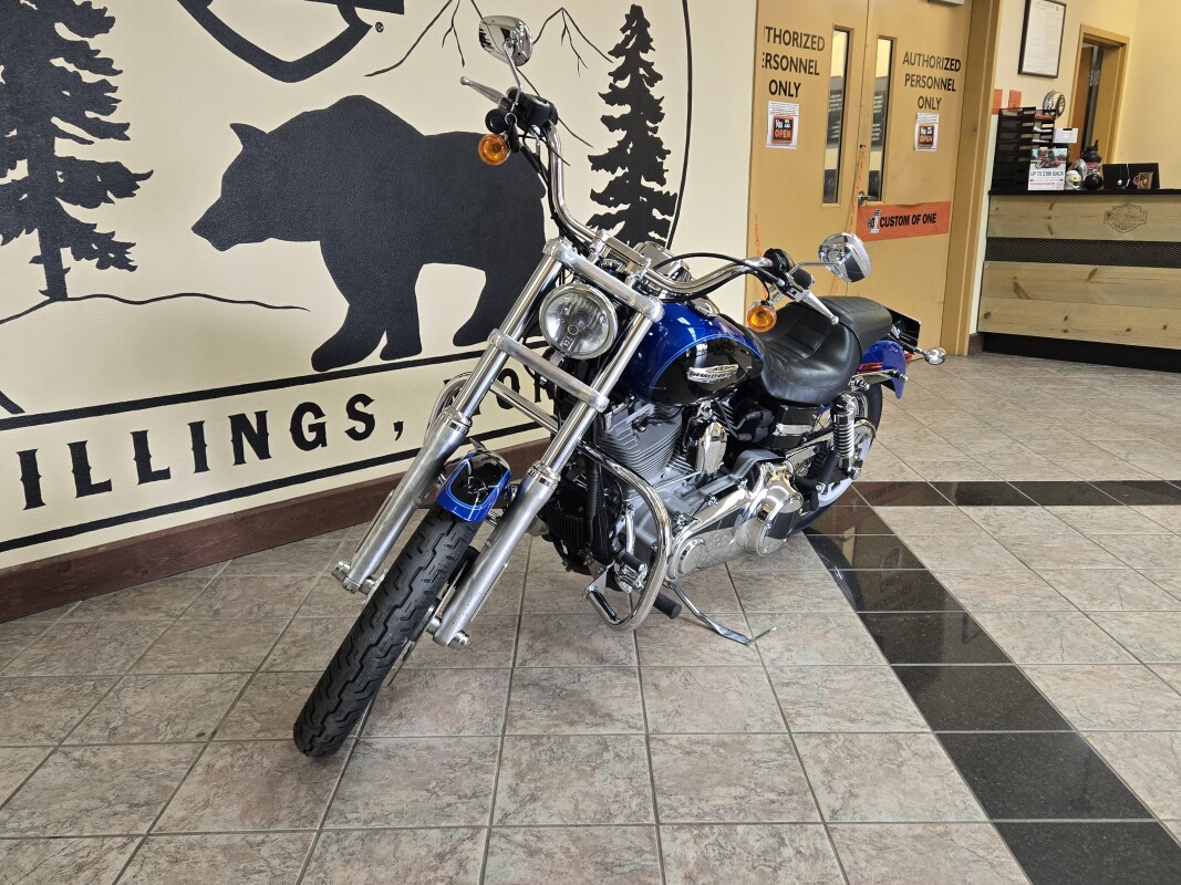 2008 Harley-Davidson Super Glide Custom Pacific Blue Pearl & Vivid Black - Photo 5