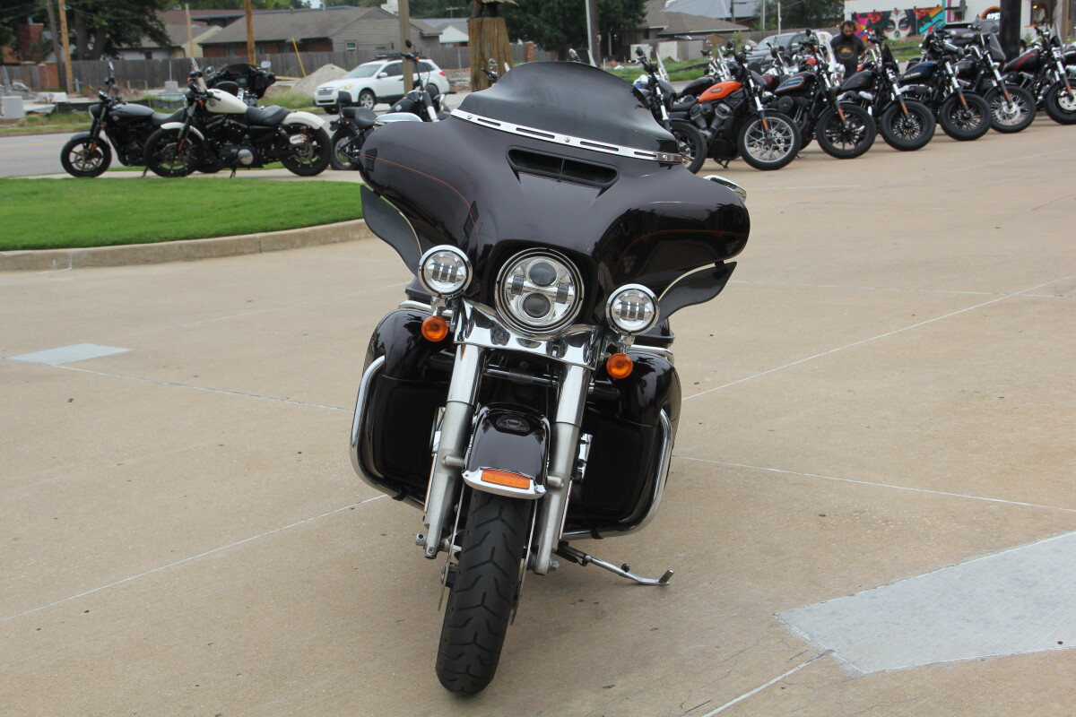 2014 Harley-Davidson Electra Glide Ultra Classic Blackened Cayenne Sunglo - Photo 8