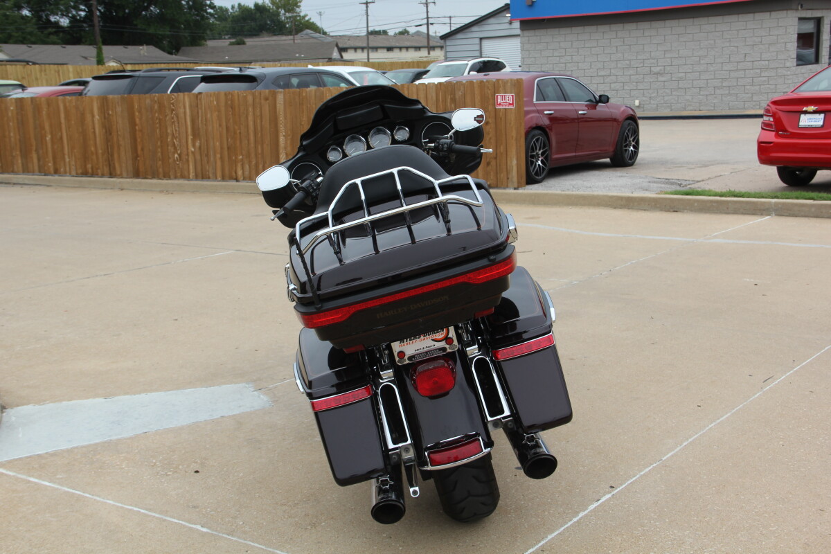 2014 Harley-Davidson Electra Glide Ultra Classic Blackened Cayenne Sunglo - Photo 9