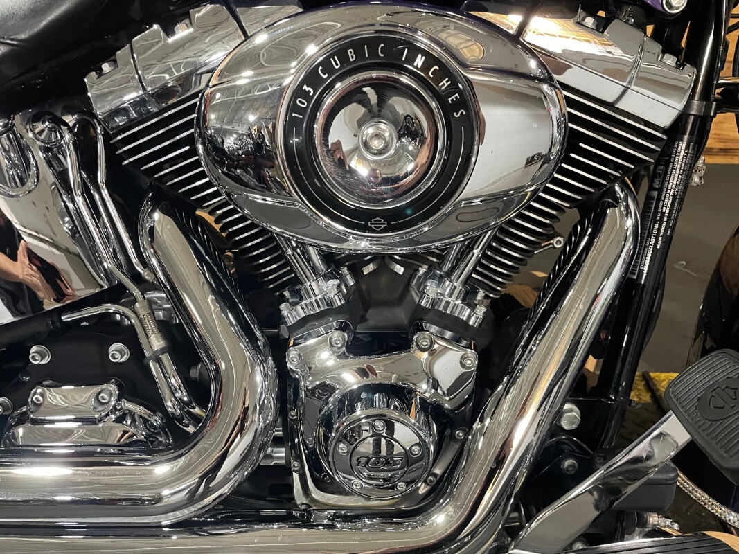 Harley-Davidson Softail Deluxe 2013 Concord Purple Pearl - Photo 2