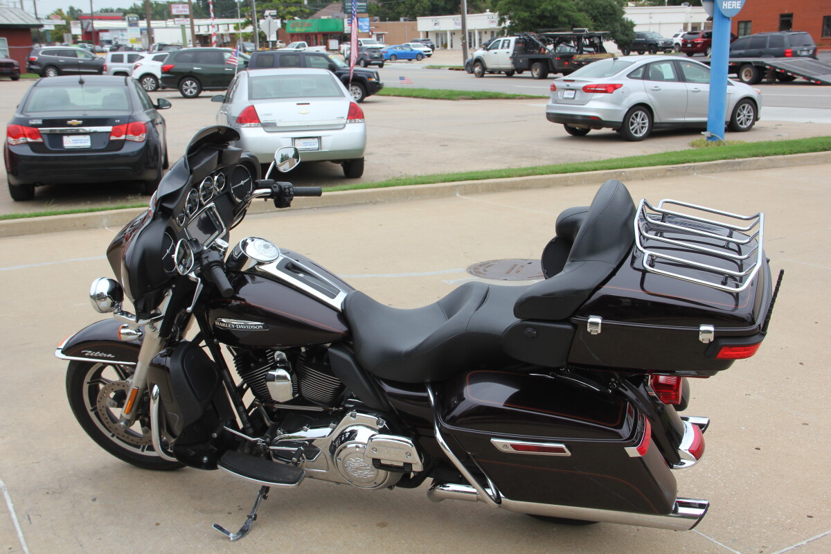 2014 Harley-Davidson Electra Glide Ultra Classic Blackened Cayenne Sunglo - Photo 7