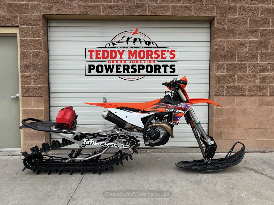 2024 KTM 450 SX-F Timbersled Snowbike