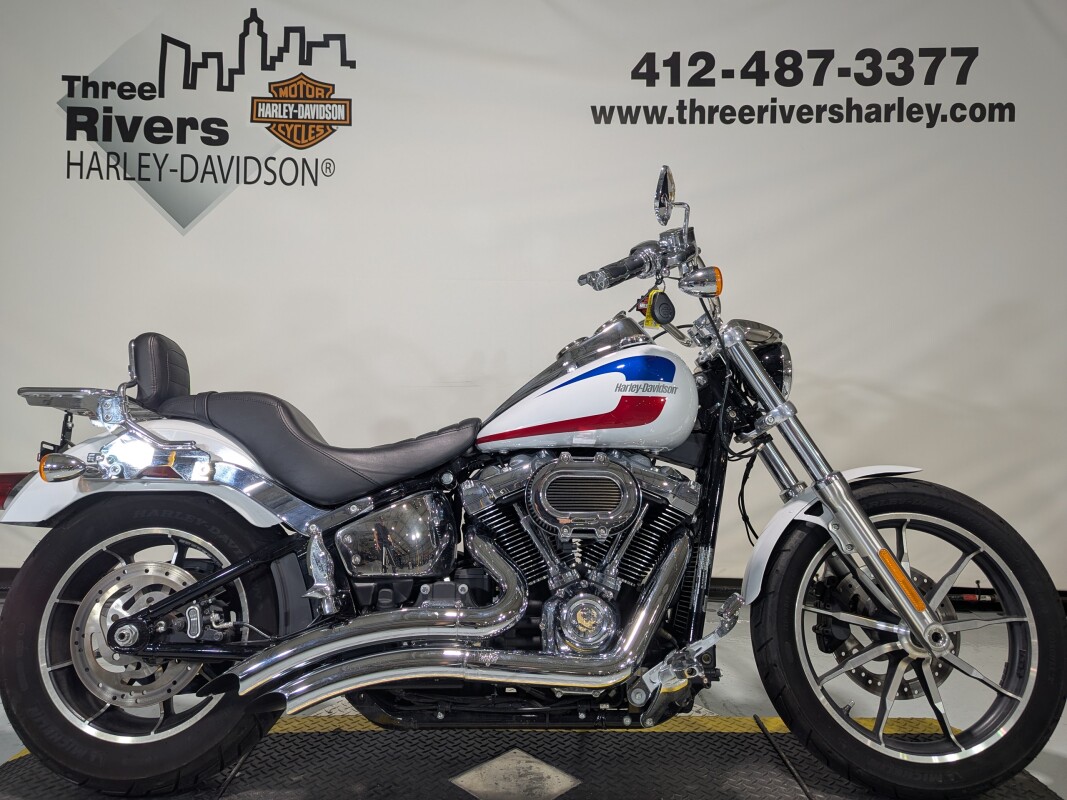 Pre-owned 2020 Harley-Davidson® Low Rider® Stone Washed White