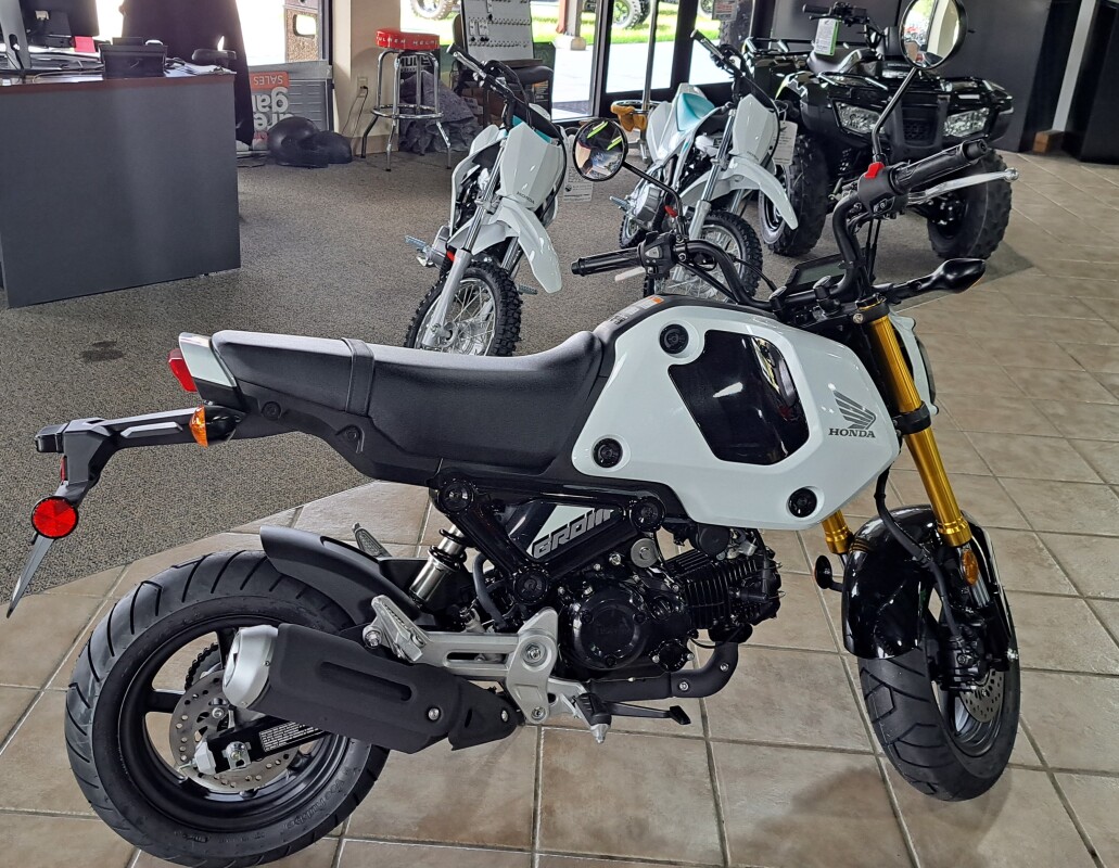 2025 Honda Grom ABS Pearl White