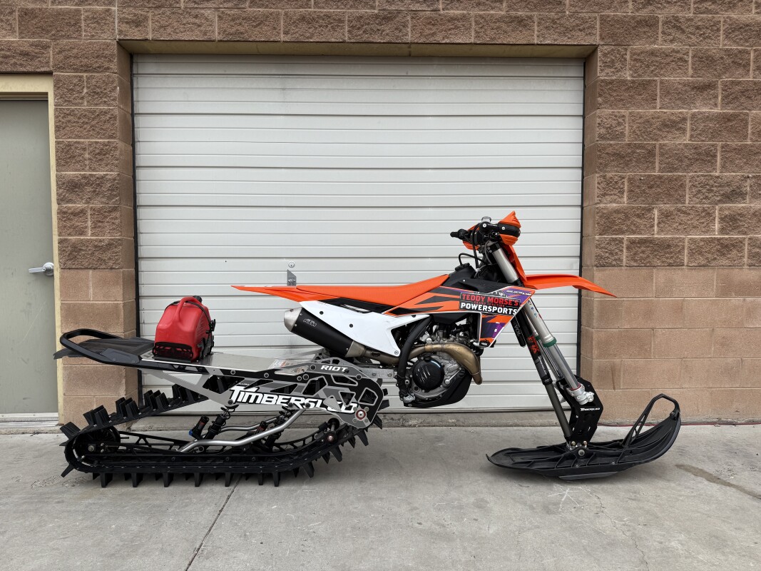2024 KTM 450 SX-F Timbersled Snowbike - Photo 5