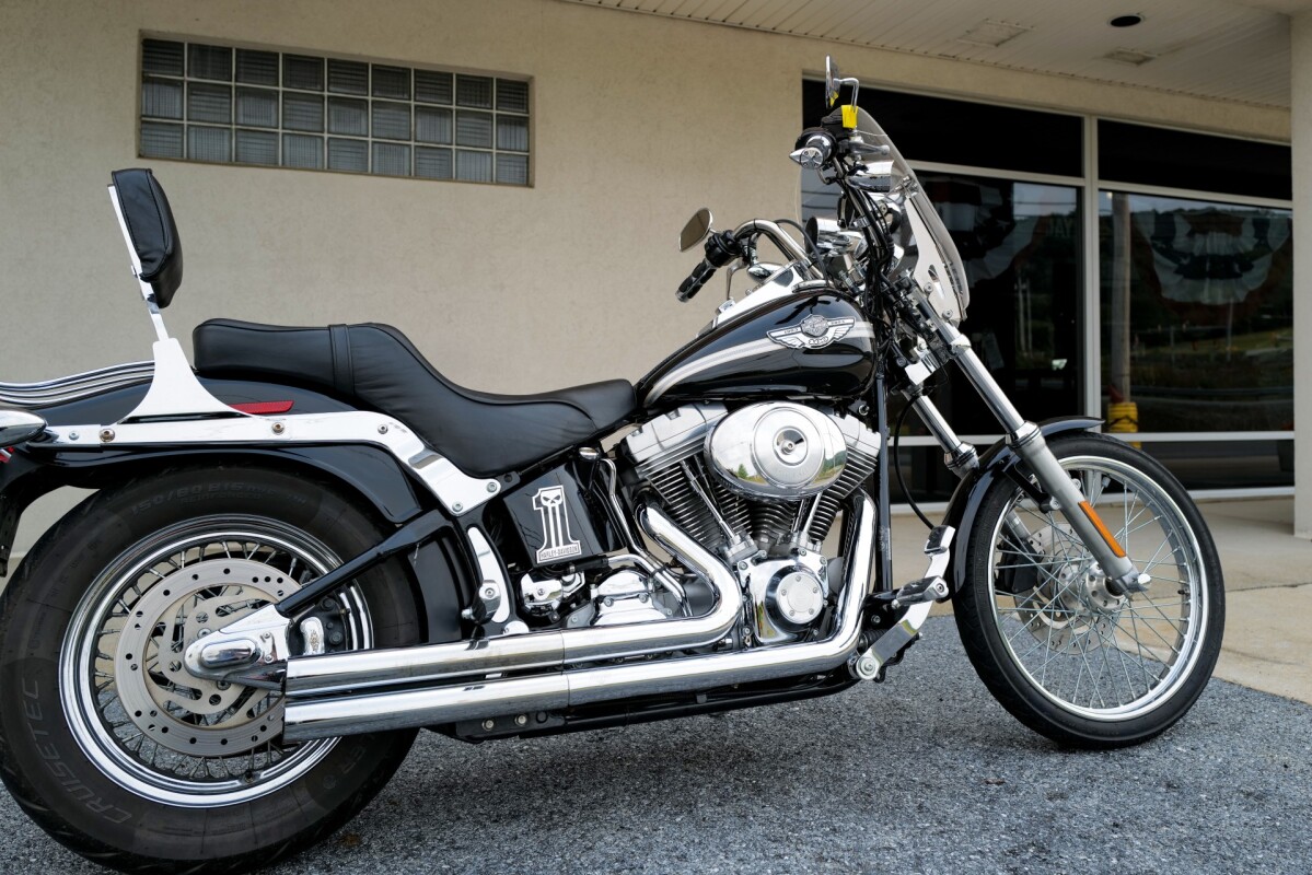 2003 Harley-Davidson Softail Standard FXST Black - Photo 3