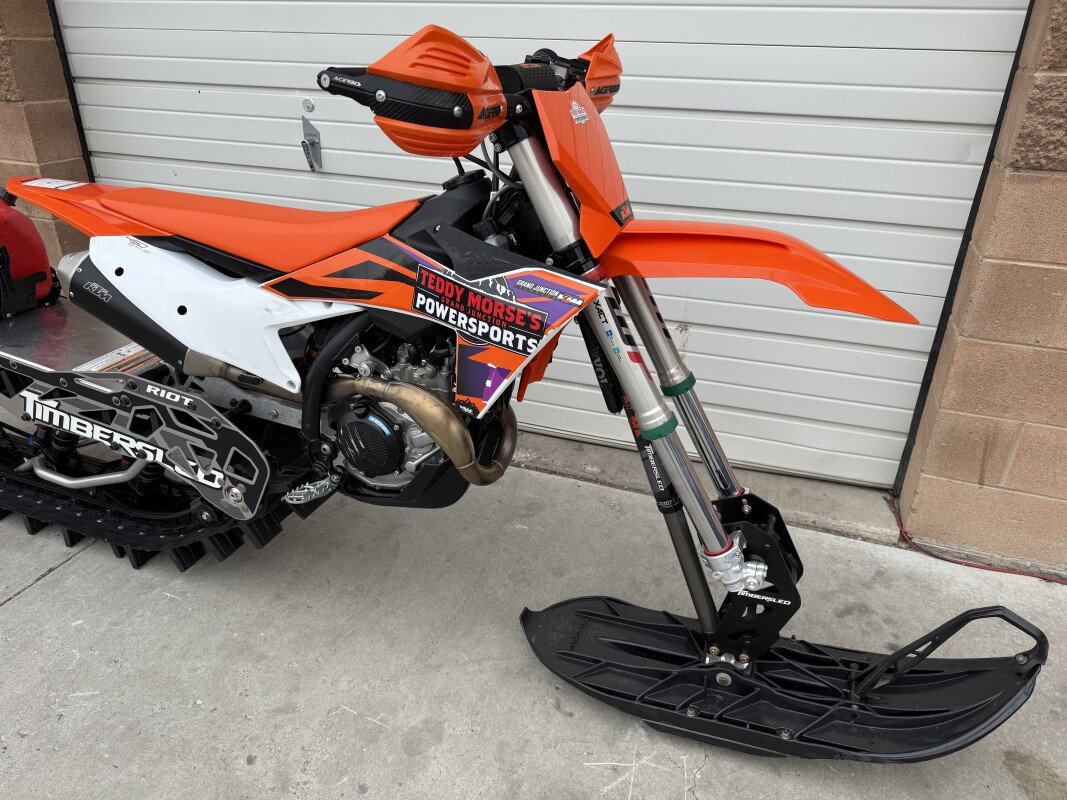 2024 KTM 450 SX-F Timbersled Snowbike - Photo 3