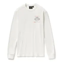 メンズ・パーツ＆サービス長袖サーマルTシャツ