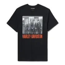 【Men’ｓ】創設者のアーカイブ写真Tシャツ （ハーレーブラック）