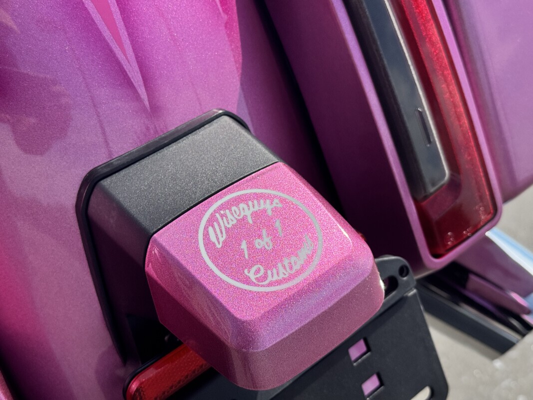 2025 Harley-Davidson Road Glide FLTRX Sassy Pink Wiseguys 1of1 - Photo 8