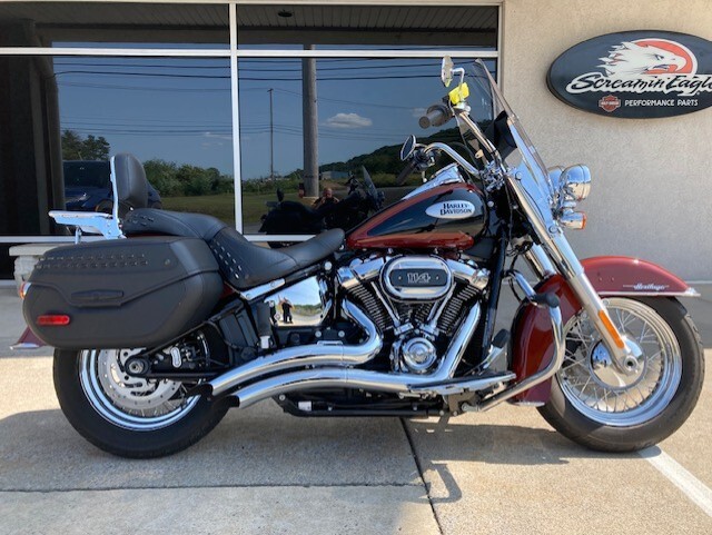 2024 Harley-Davidson Heritage Classic FLHCS Red Rock / Vivid Black