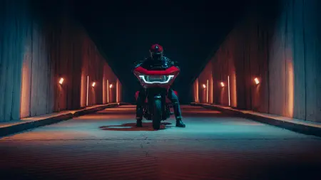 The Milwaukee-Eight® 121 HO Defines the 2025 Harley-Davidson® CVO™ Road Glide® ST in Winston-Salem