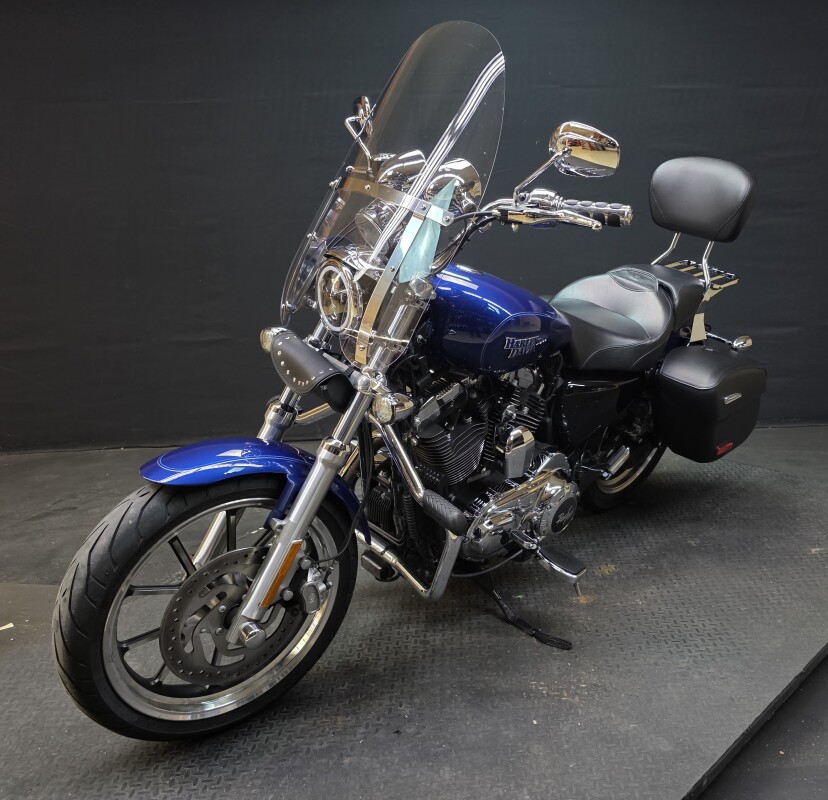 Harley-Davidson SuperLow 1200T 2015 XL1200T BLUE - Photo 4