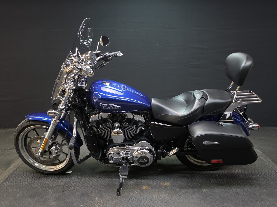 Harley-Davidson SuperLow 1200T 2015 XL1200T BLUE - Photo 5