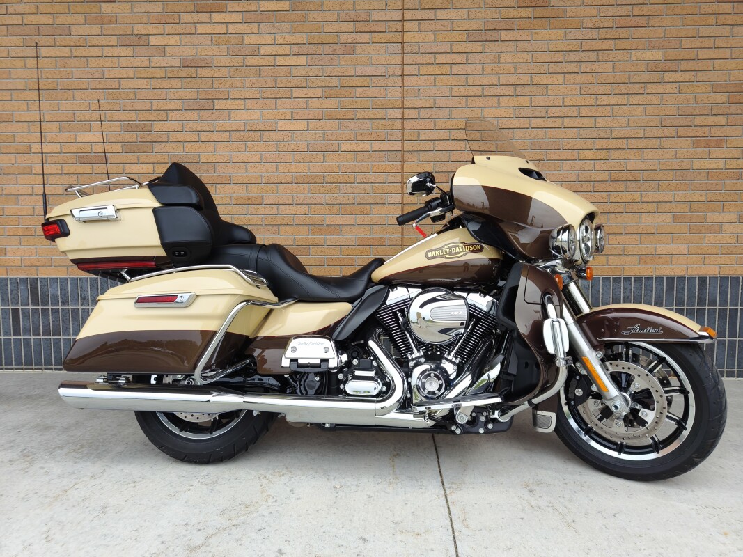 2014 Harley-Davidson Ultra Limited Sand Pearl/Canyon Brown Pearl