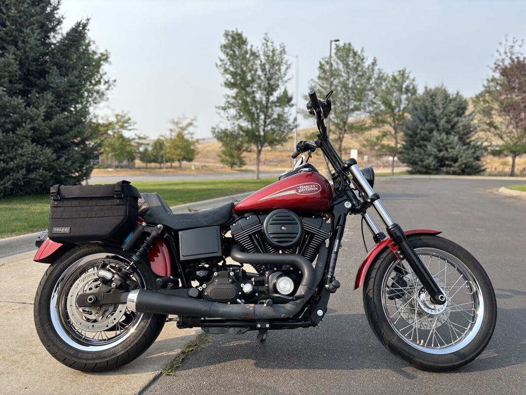 2008 Harley-Davidson Low Rider Candy Red Sunglo