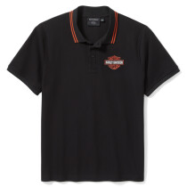 Harley-Davidson Polo majica Bar & Shield Pique black