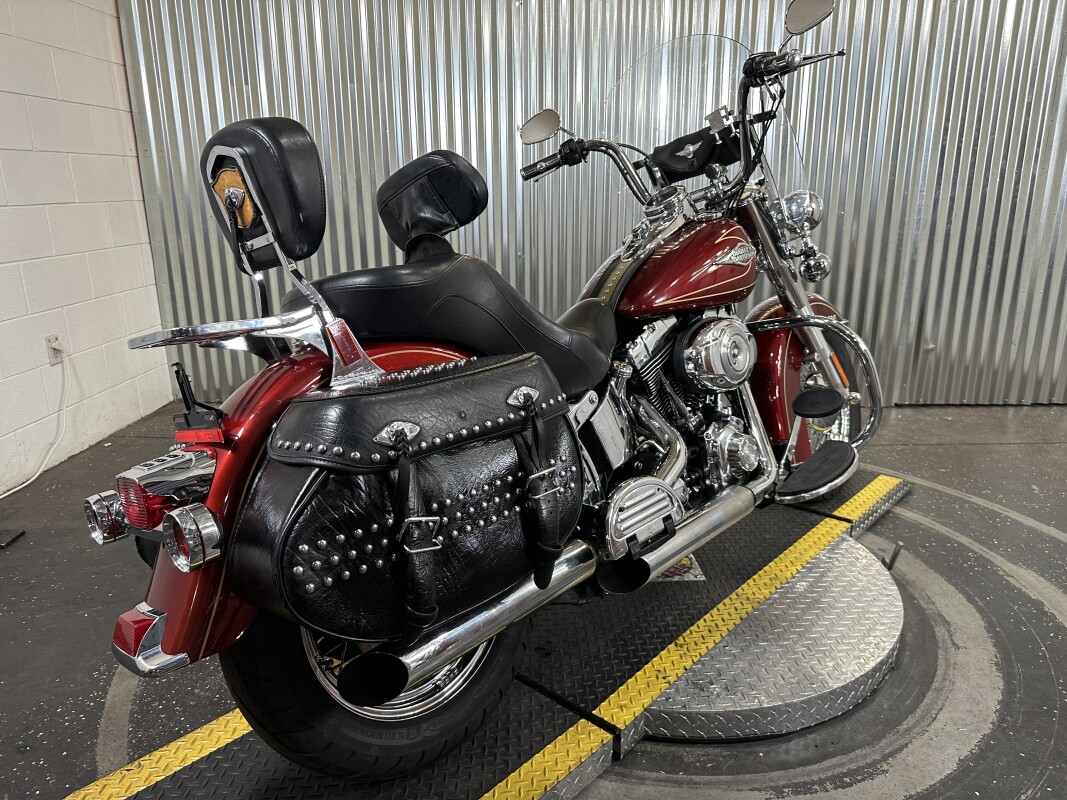 2010 Harley-Davidson Heritage Softail Classic Red Hot Sunglo - Photo 8