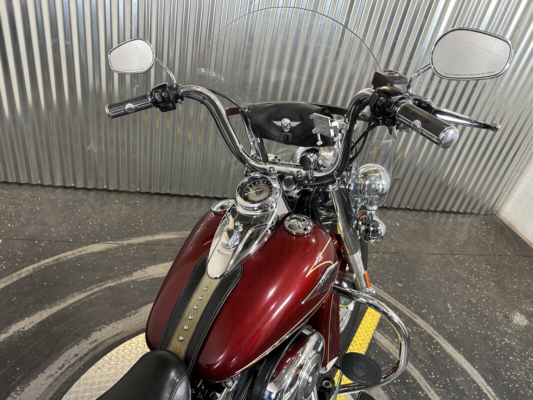 2010 Harley-Davidson Heritage Softail Classic Red Hot Sunglo - Photo 9