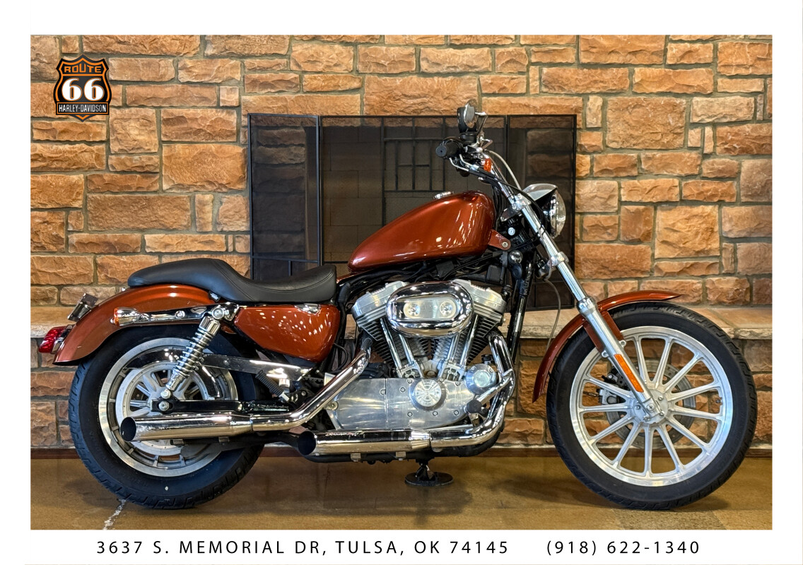 2004 Harley-Davidson Sportster 883 Custom Orange