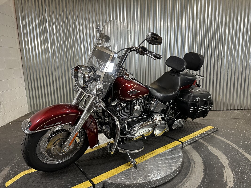 2010 Harley-Davidson Heritage Softail Classic Red Hot Sunglo - Photo 4
