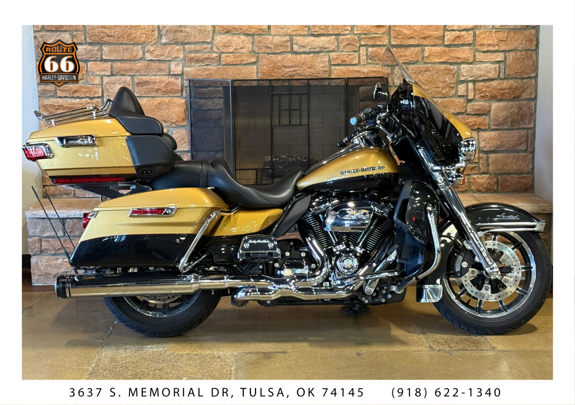 2017 Harley-Davidson Ultra Limited Two-Tone Black Hills Gold/Black Quartz