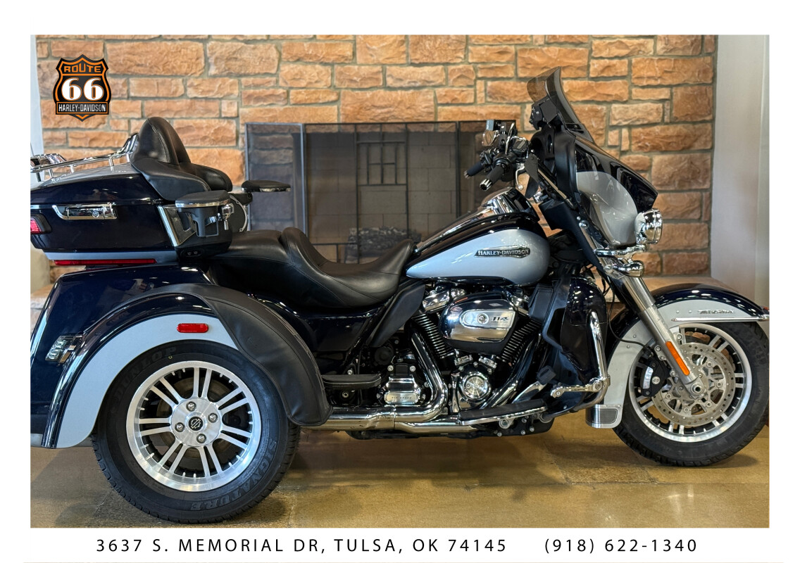 2019 Harley-Davidson Tri Glide Ultra Midnight Blue/Barracuda Silver